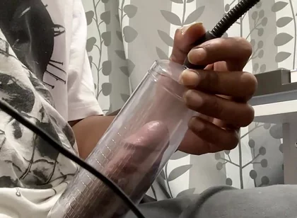 Using My Sex Toy and Penis Pump
