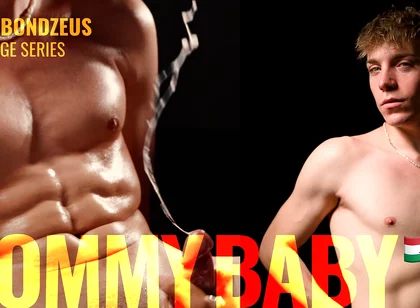 Blond Hungarian Muscular Twink Got Edged Ending with Huge Cumshot