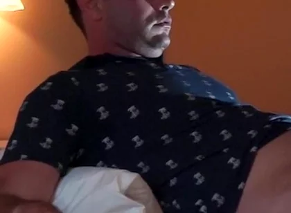 Sweaty Blowjob for a Tall and Handsome