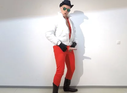 The Cowboy in Red Long Johns 1