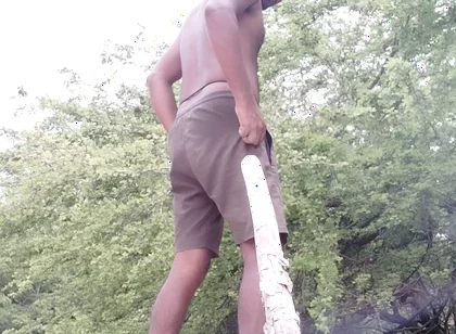 Xhard on Dick on Duty in Forest Alone
