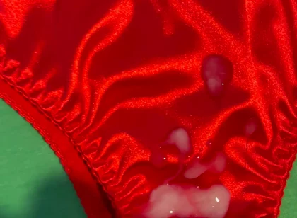 Cum on Wife’s Panties 15