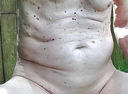 Close up Outdoor Anal and Sounding Cum