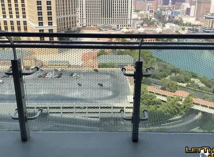 Public Balcony Fuck Juven Fucks Bareback