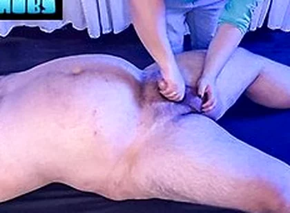Making The Masked Giant Moan And Cum Without Matts Permission