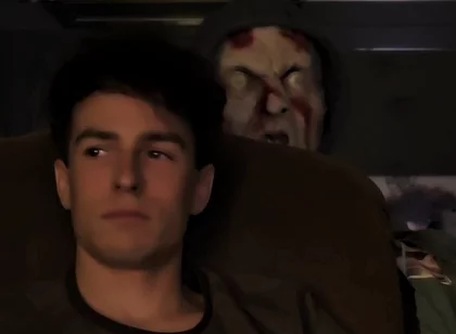 Twink Is Surprised by a Perverted Masked Man on Halloween