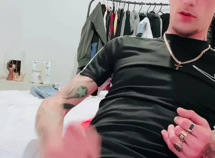 Chav Lad British Chav Wank Cum Shot