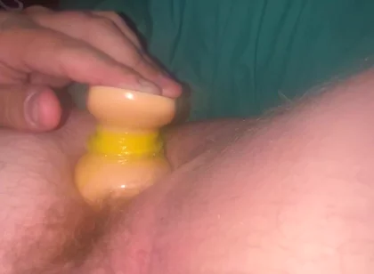 Playing with My Ass Hole and Big Cock