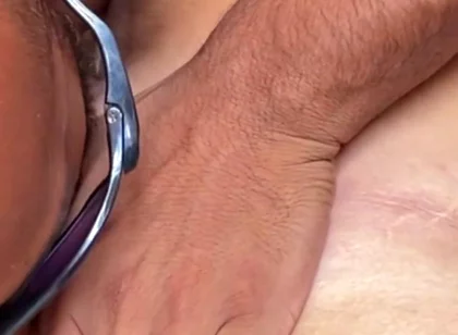 Chubby Gay Guy and Wet Nipples