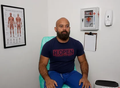 Physical Exam Pablo, the Jiu-jitsu Teacher