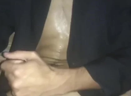 Jerking off in the Haunted Basement