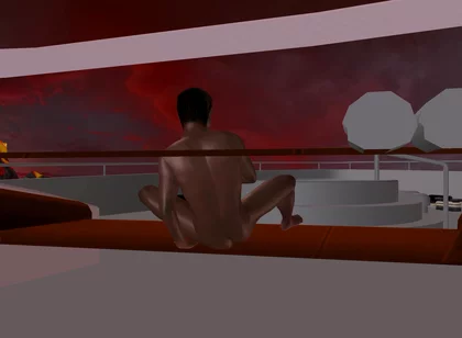 Animated 3D Gay Porn - Solo Black Man Inserting Toy in Ass Then Torch Masturbation