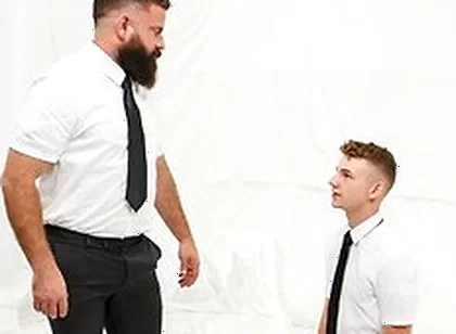 Altar Boy Jack Waters Breeds Hunk Bishop Timber Adams During Special Ritual