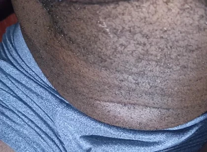 Hairy Kenyan Muscline Dude