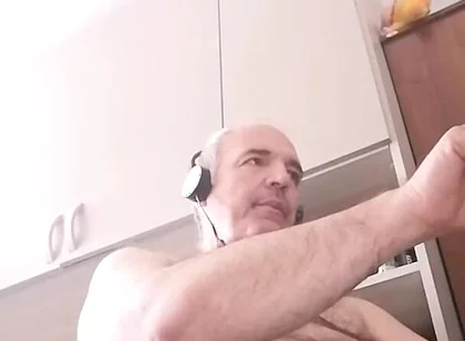 I Jerk My Cock Hard Enjoying Like a Pig While Watching a Porn Movie!