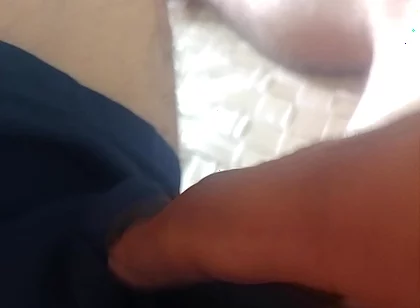 Look Guys How I Am Shaking My Penis Firmly and Pulling Out the Water
