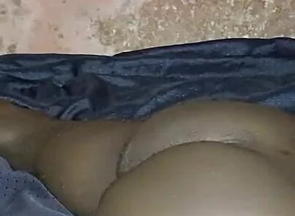 Big Cock Banging His Bed so Hard in a Rustic Room