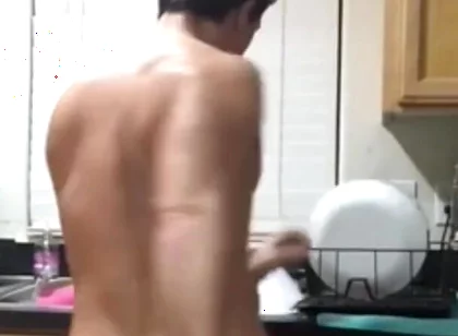 Soapy Dance While Doing the Dishes