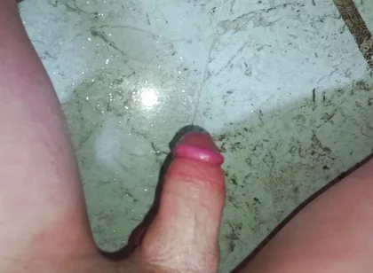 In the Bathroom, Manual Masturbation with Nerve-wracking Moans, Too Bad I Didn't Satisfy