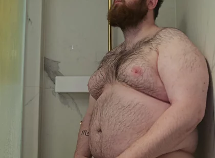 Chub Showering in Poland