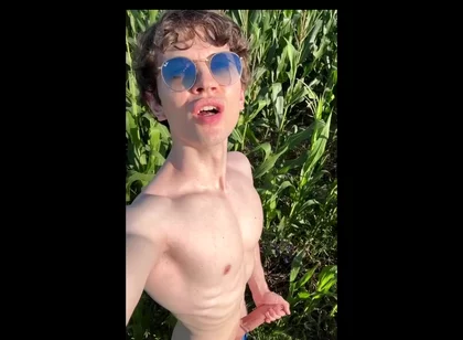 Corn Fields and a Big Dick Around