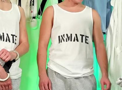 Medical Examination for Two Twink Inmates Pt 1