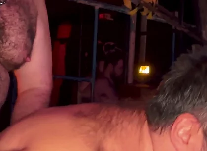 Chub Hairy Bb Orgy at Rectumbcn 2