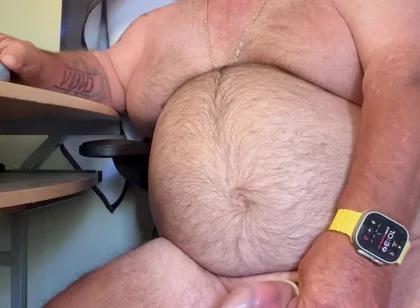 Mark Fletcher Shooting a Nice Load in a Condom