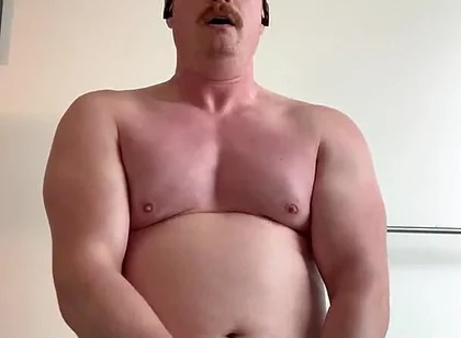 Stepdaddy Busts a Load After the Gym
