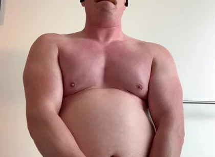 Stepdaddy Busts a Load After the Gym