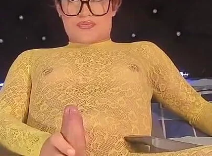 Sexy Ken Femboy with Hard Cock