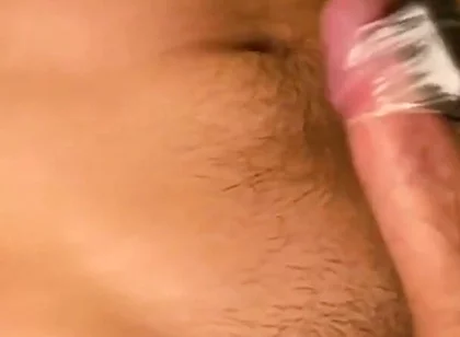 Vibrator on Dick Head Solo Orgasm in Morning Dirty Talks