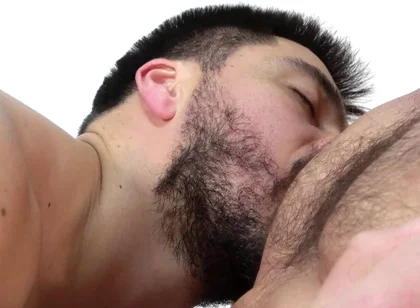 Making Deepthroat to a Sexy German Stepdaddy