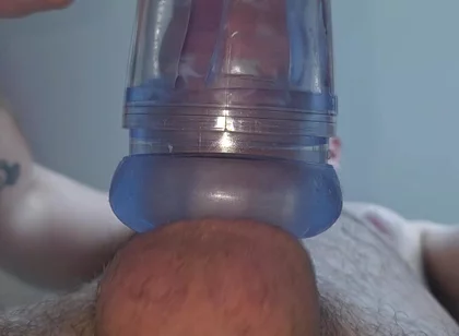 I Need Someone to Sniff My Musky Butt and Play with My Hole While I Fuck My Fleshlight