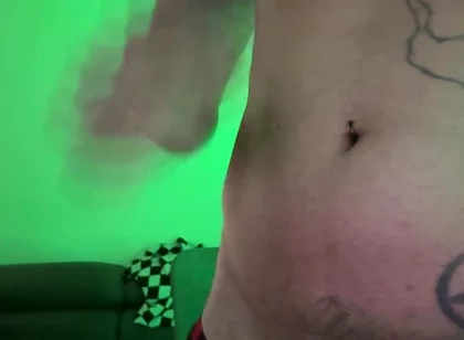 Morbid Curiosity, Alone, at Home Touching Himself with Semi-transparent Clothing