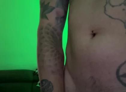 Morbid Curiosity, Alone, at Home Touching Himself with Semi-transparent Clothing