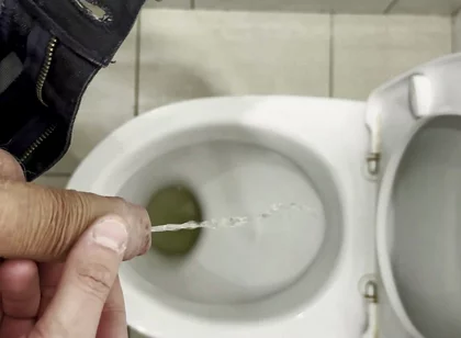I Sucked a Piss-stained Dick Because I Decided to Jump the Line at a Public Restroom. Extreme.