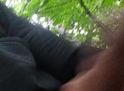 Cumshot at the Bus Stop