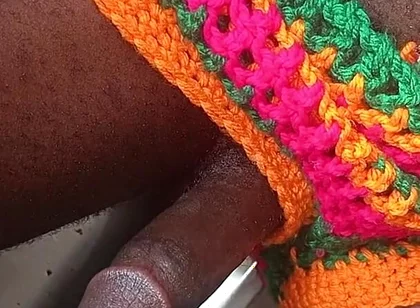 African Bisexuals Masturbating and Huge Cum
