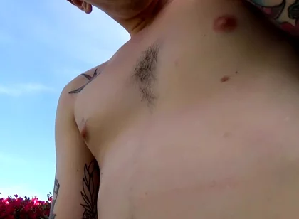 A smokers sticky self facial