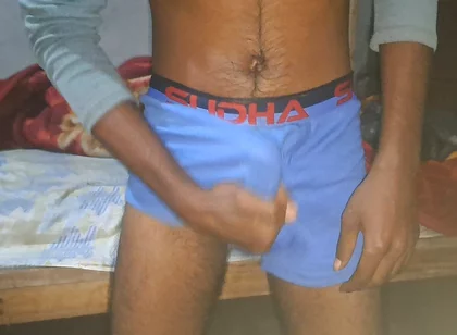 Oldman Cook in Underwear Solo Fuck