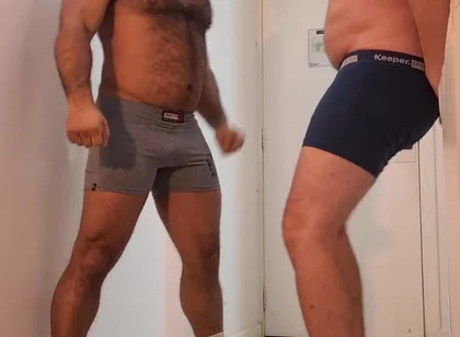 Naughtybearbr - Heavyweight Body Shot Challenge