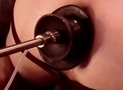 Cum Lube Dildo and Pig Hole