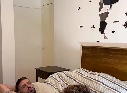 Bareback Amateur Sex with My Friend with Fat Dick