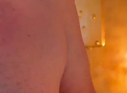 Cum Biscuit at Gloryhole Squirted on the Biscuit