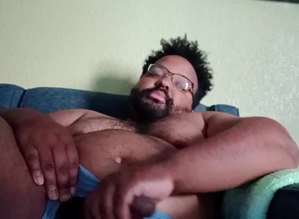 Big Stepdaddy Nuts in a Hotel Room
