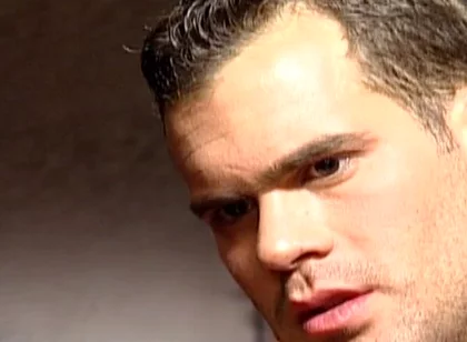 Young Hung Muscle Stud Jerks off Solo at a Glory Hole with His Lover and Shoots a Thick Load