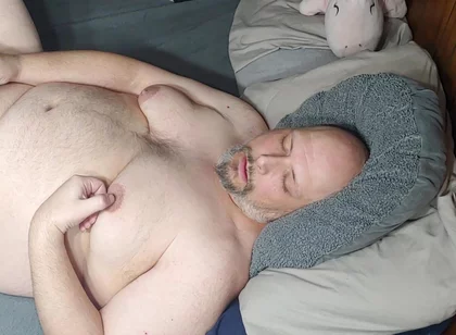 Chubby Guy Jerk and Cum