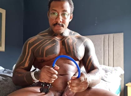 001 Pumping My Cock.