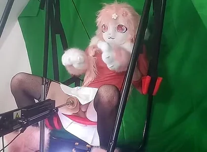Dildo in My Furry Ass 1